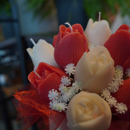 Tulip Candle Bouquet