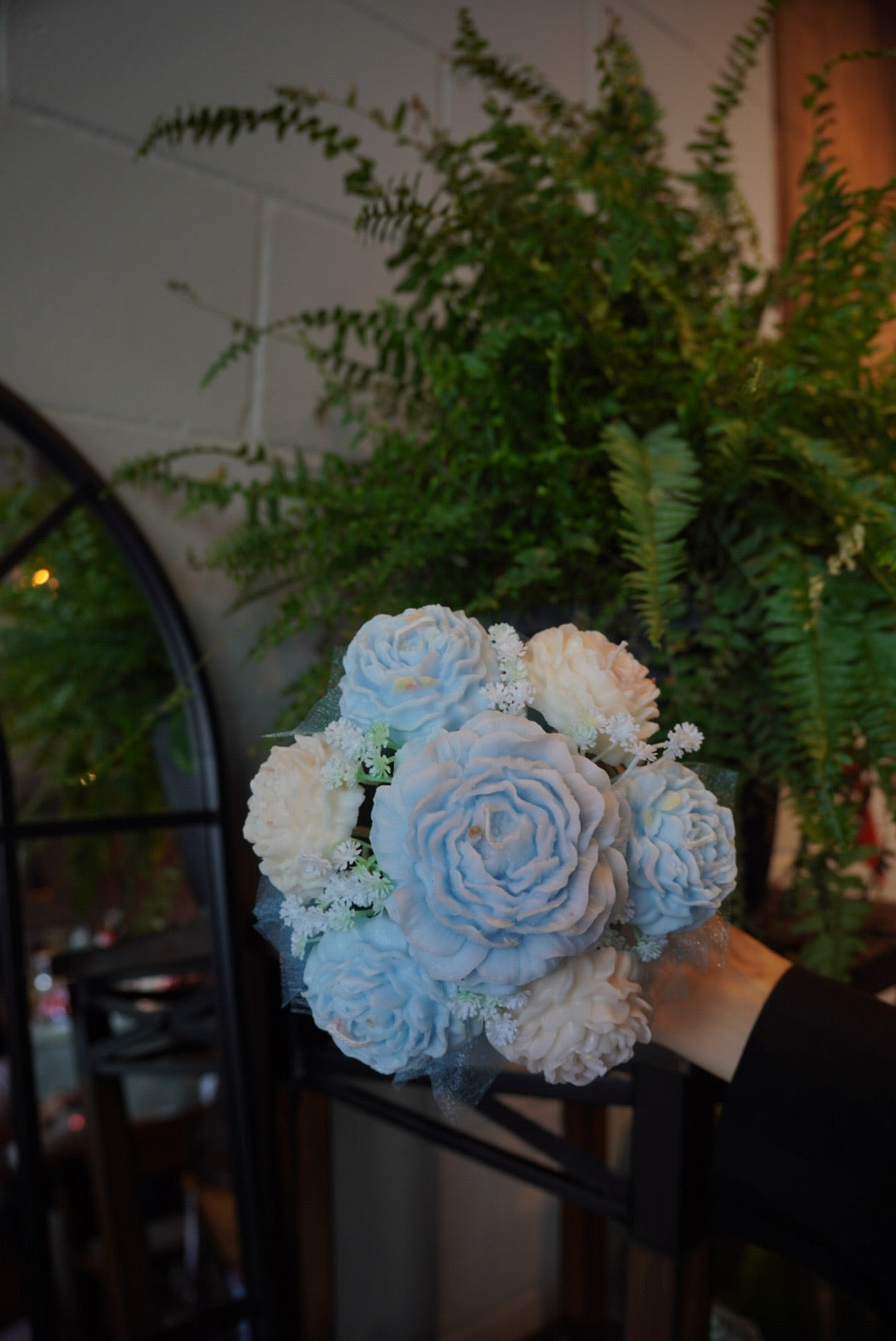 Peony Candle Bouquet