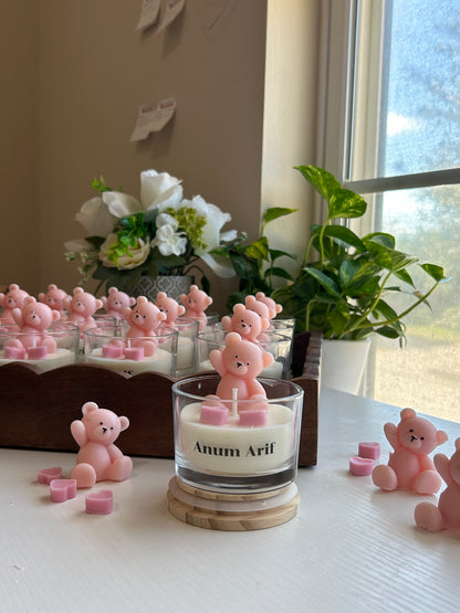 Bear Jar Candle Favors