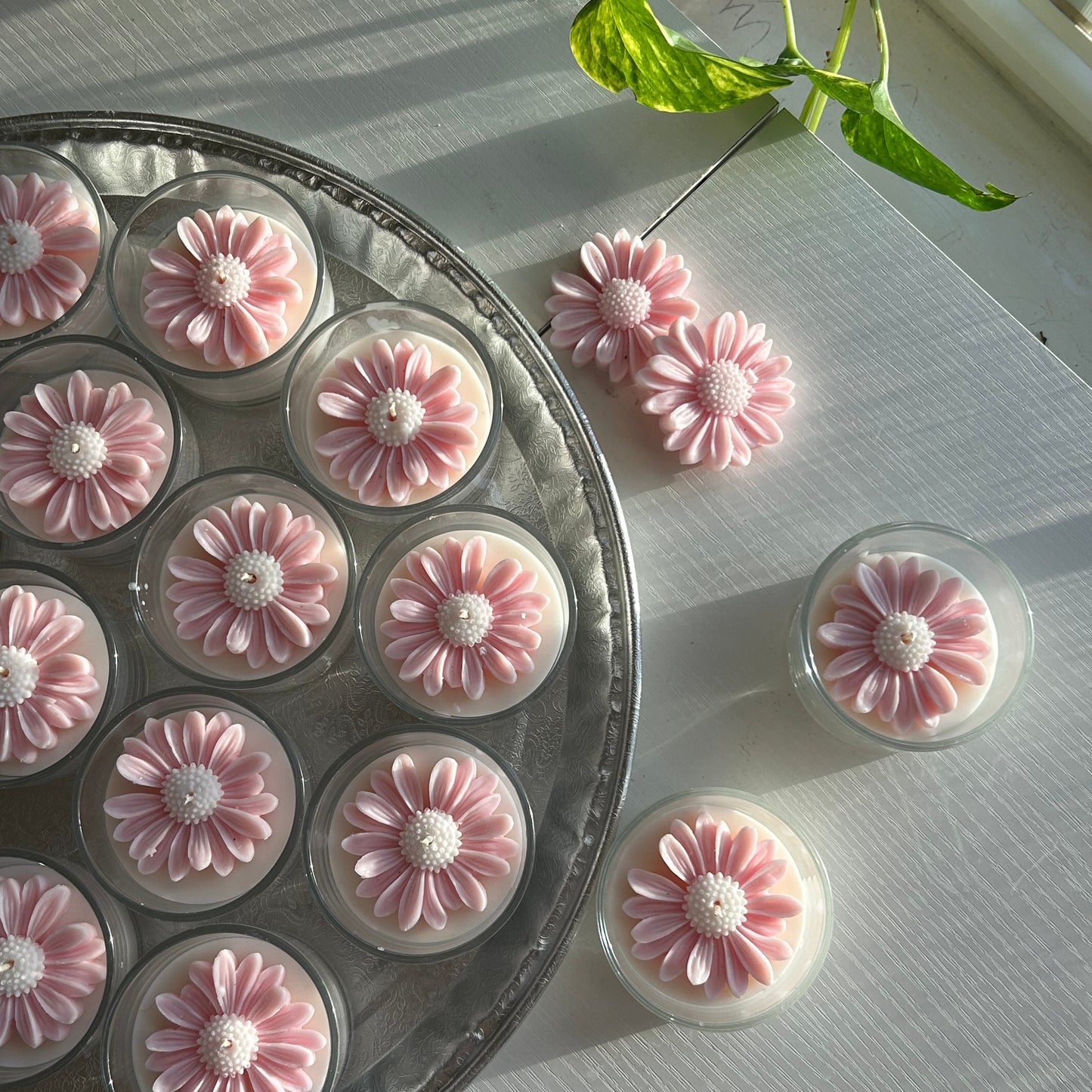 Flower Jar Candle Favors