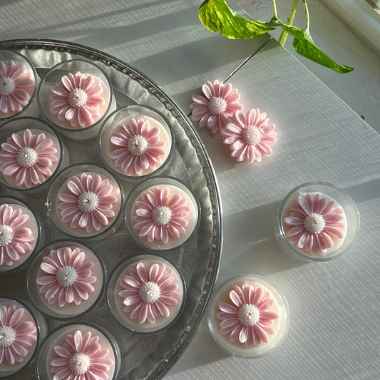 Flower Jar Candle Favors