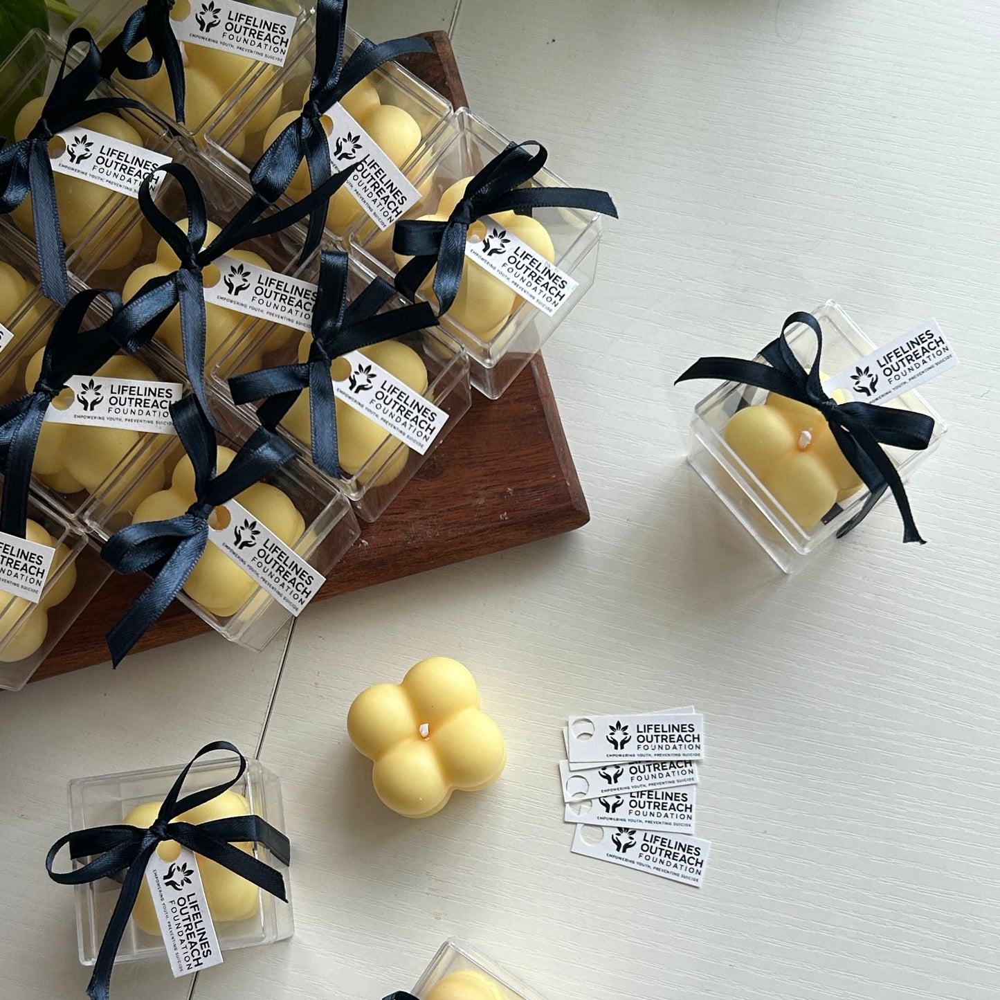 Bubble Candle Favors