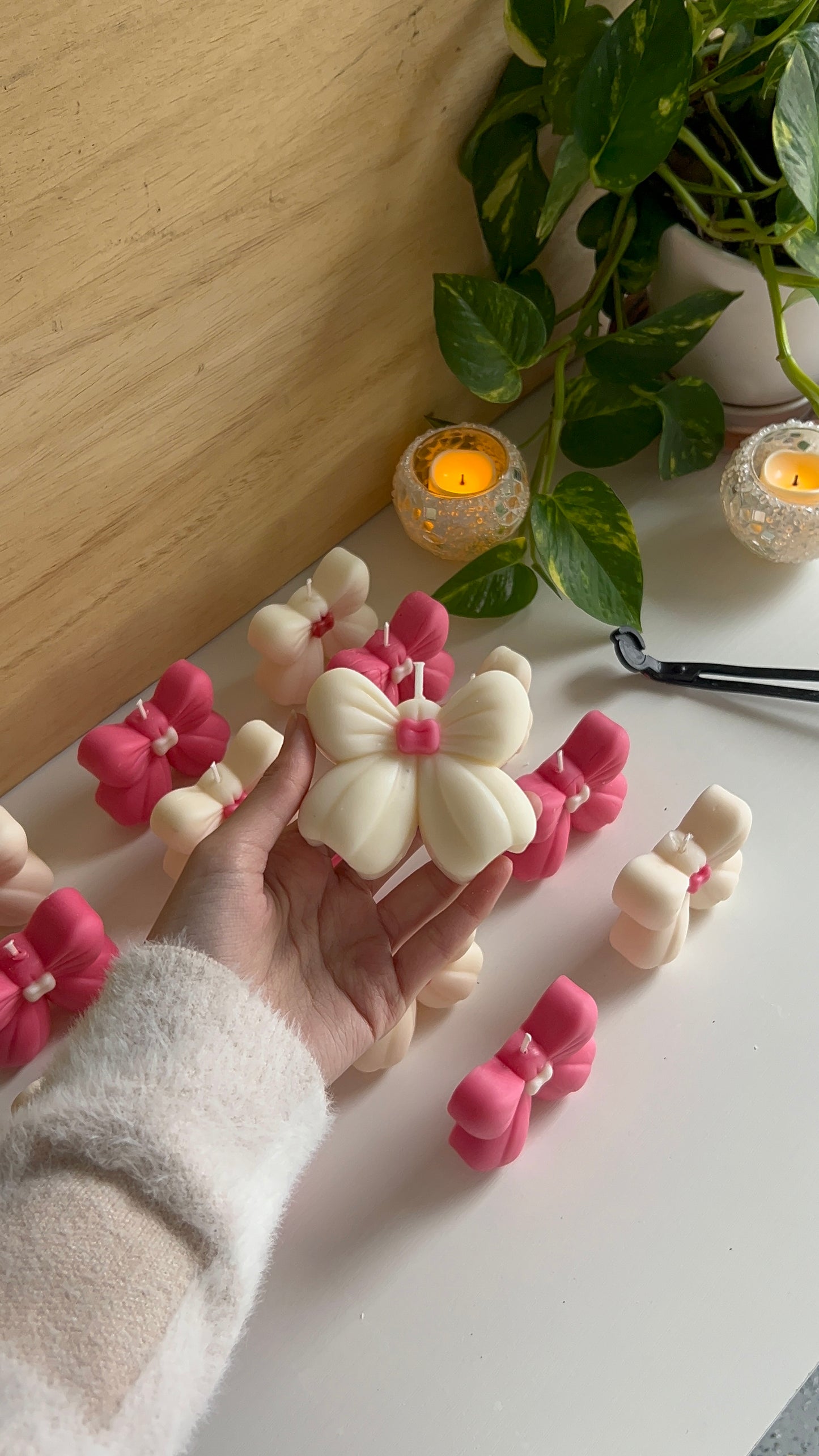 Bow Candle Favors