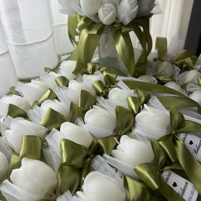 Tulip Candle favors