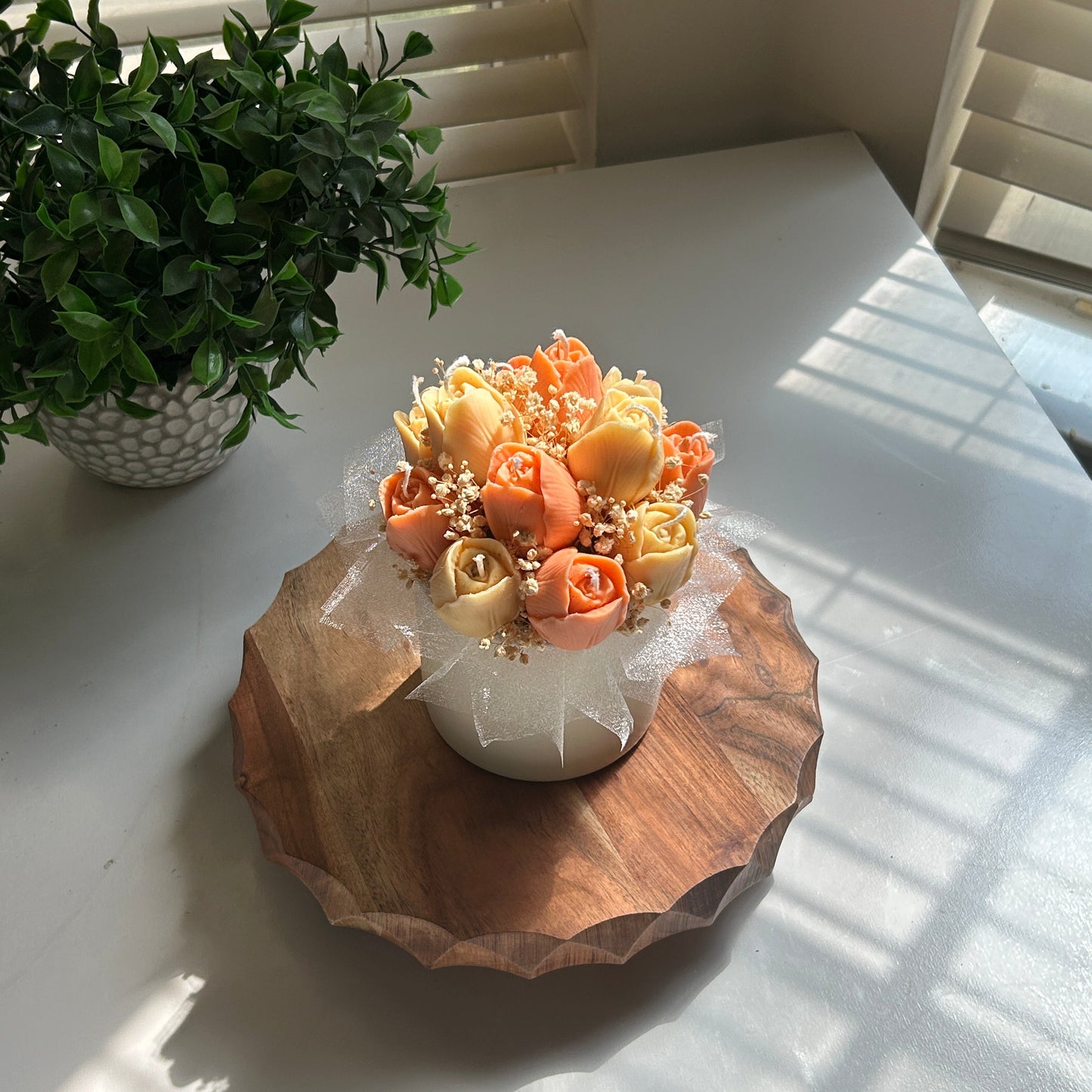Tulip Candle Bouquet