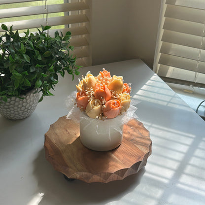 Tulip Candle Bouquet