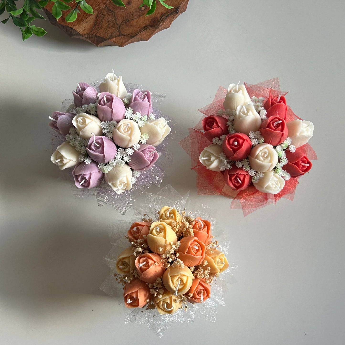 Tulip Candle Bouquet
