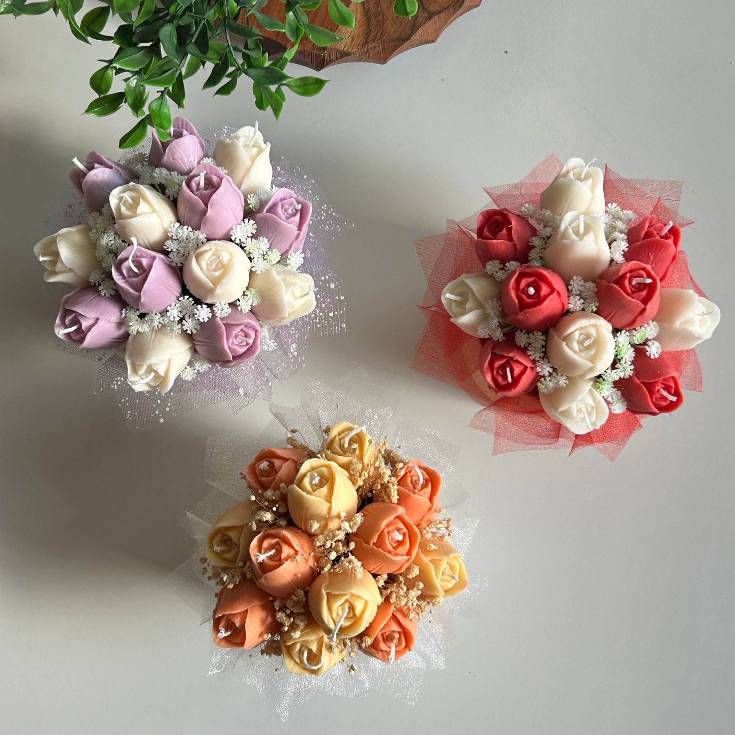 Tulip Candle Bouquet